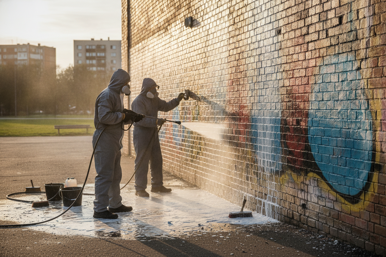 Effektiv graffiti afrensning: Bevar din ejendoms værdi og udseende