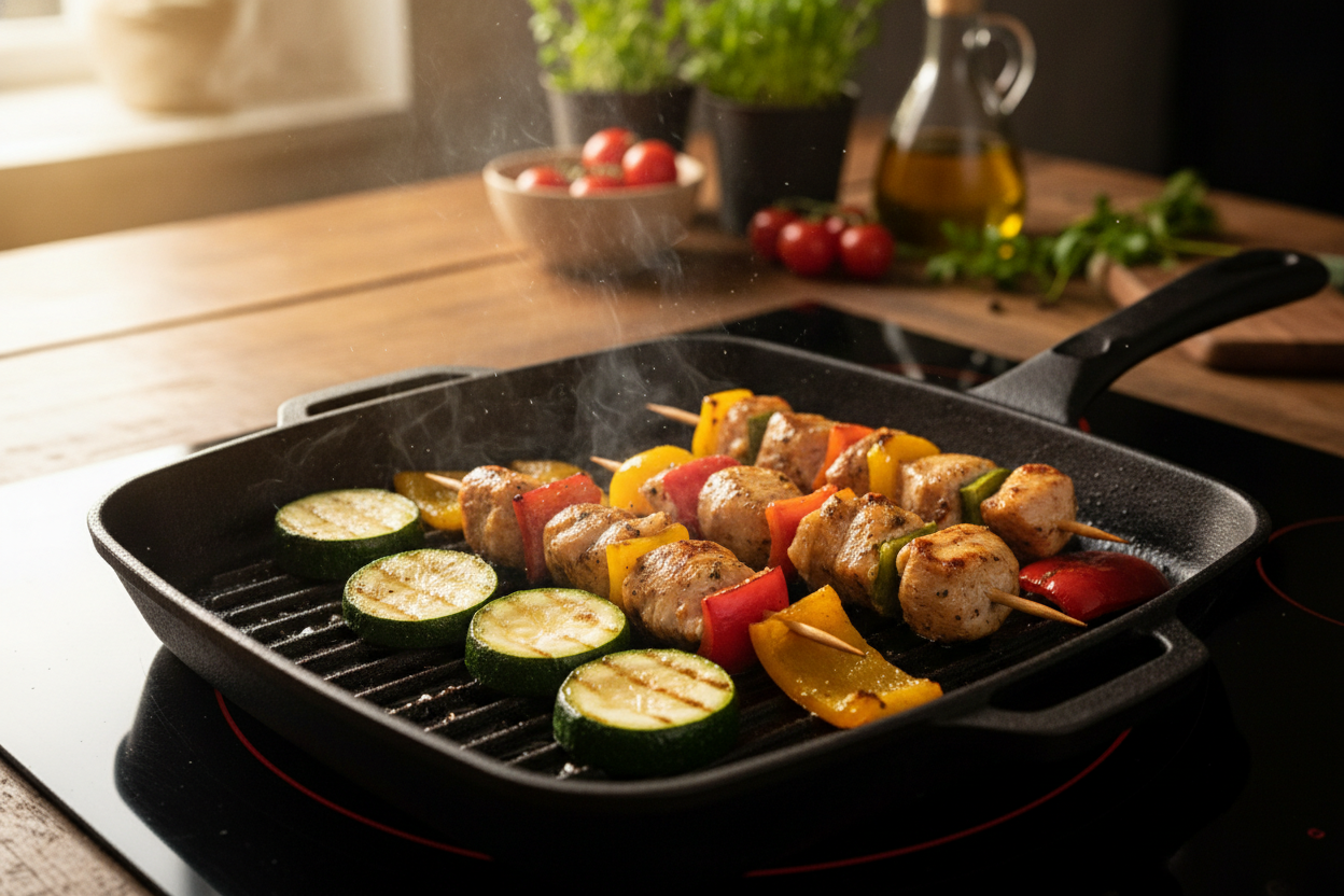 Få den perfekte stegeskorpe: En guide til valg og brug af grillpande